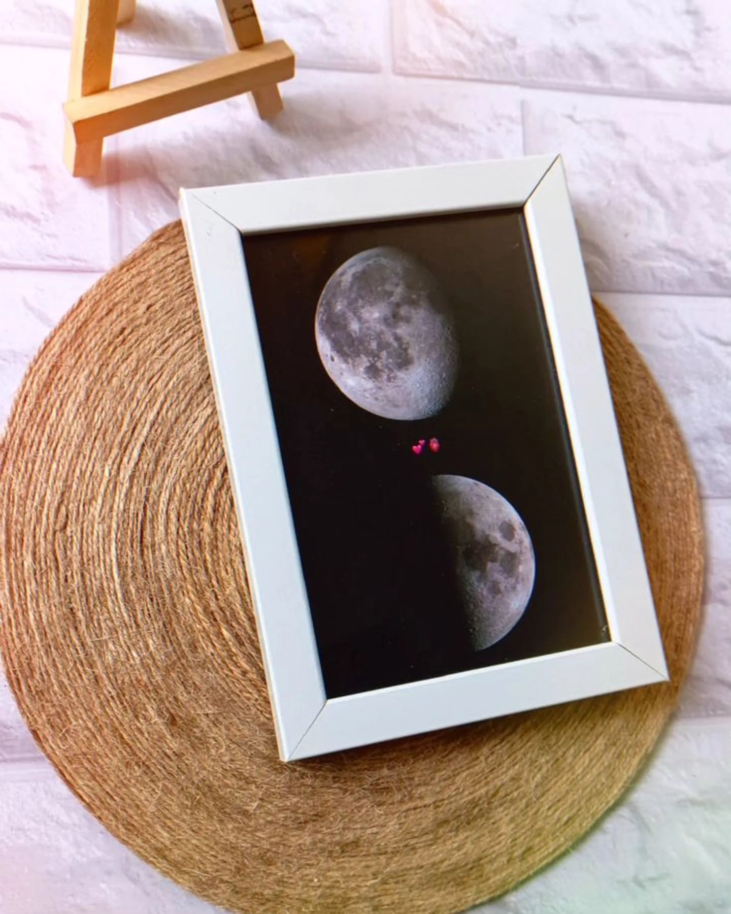 Dual Moon Phase Frame